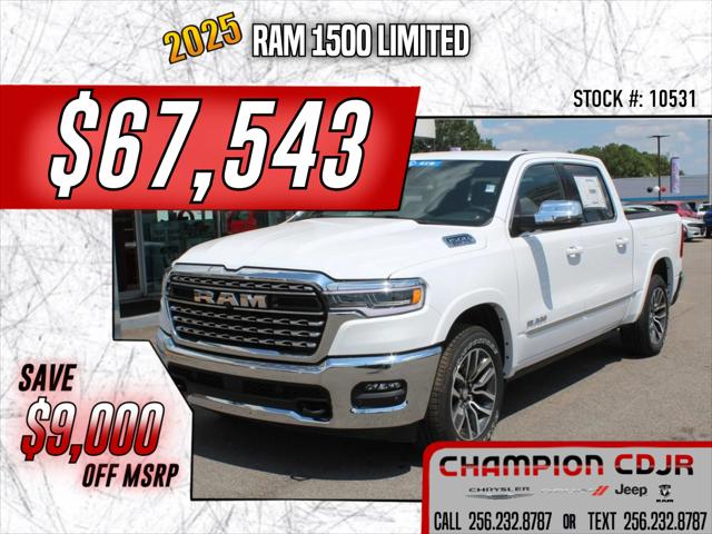 2025 RAM Ram 1500 RAM 1500 LIMITED CREW CAB 4X4 57 BOX