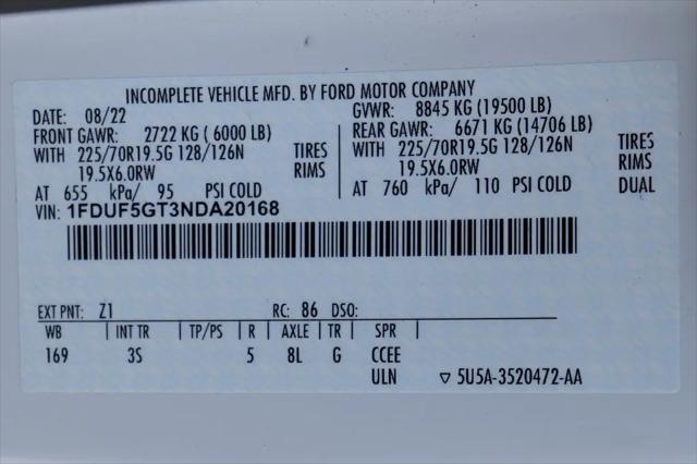 2022 Ford F-550 XLT