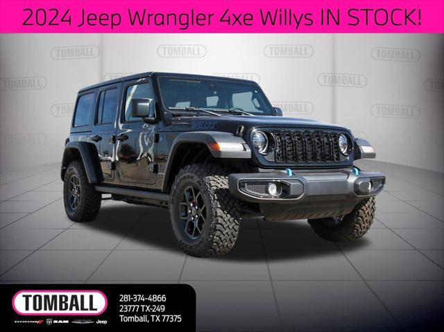 2024 Jeep Wrangler 4xe WRANGLER 4-DOOR WILLYS 4xe