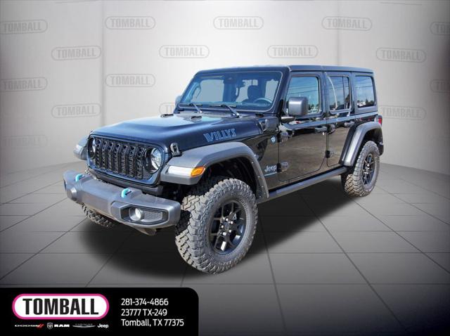 2024 Jeep Wrangler 4xe WRANGLER 4-DOOR WILLYS 4xe