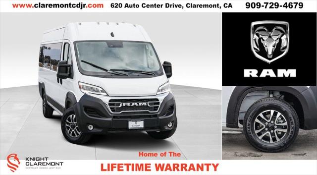 2024 RAM Ram ProMaster RAM PROMASTER 3500 SLT+ WINDOW VAN HIGH ROOF 159 WB EXT