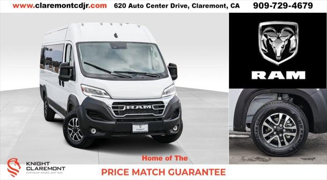 2024 RAM Ram ProMaster RAM PROMASTER 3500 SLT+ WINDOW VAN HIGH ROOF 159 WB EXT