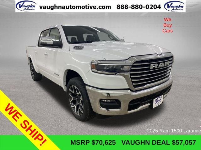 2025 RAM Ram 1500 RAM 1500 LARAMIE CREW CAB 4X4 57 BOX