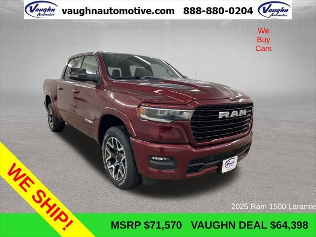 2025 RAM Ram 1500 RAM 1500 LARAMIE CREW CAB 4X4 57 BOX