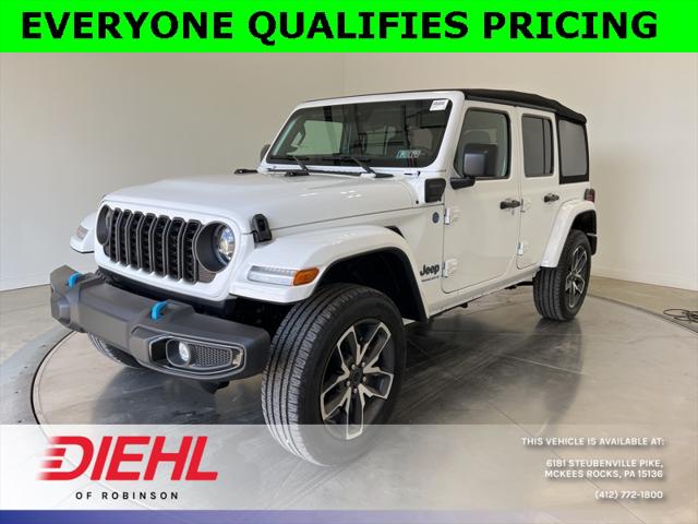 2024 Jeep Wrangler 4xe WRANGLER 4-DOOR SPORT S 4xe