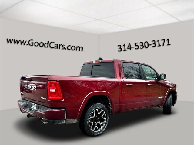 2025 RAM Ram 1500 RAM 1500 LARAMIE CREW CAB 4X4 57 BOX