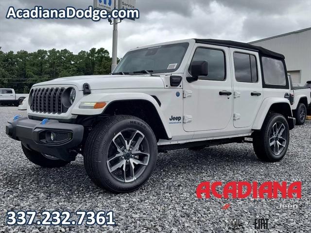 2024 Jeep Wrangler 4xe WRANGLER 4-DOOR SPORT S 4xe