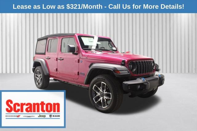 2024 Jeep Wrangler 4xe WRANGLER 4-DOOR SPORT S 4xe