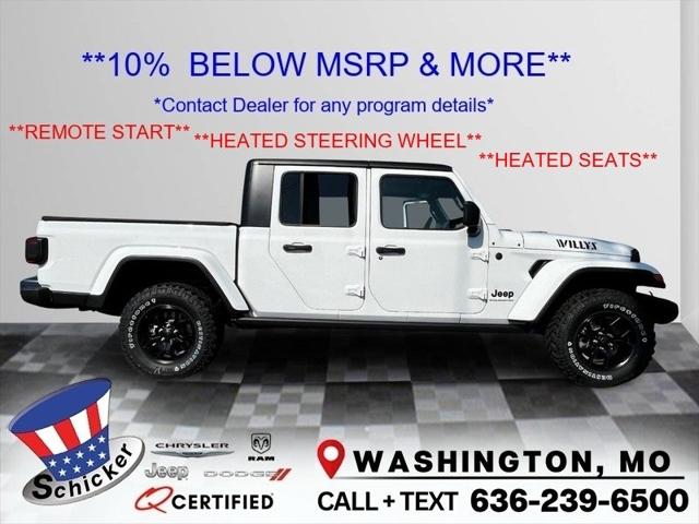 2024 Jeep Gladiator GLADIATOR WILLYS 4X4