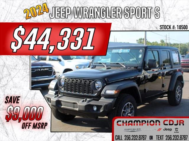 2024 Jeep Wrangler WRANGLER 4-DOOR SPORT S