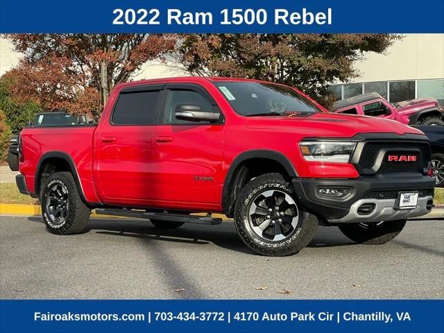 2022 RAM 1500 Rebel Crew Cab 4x4 57 Box