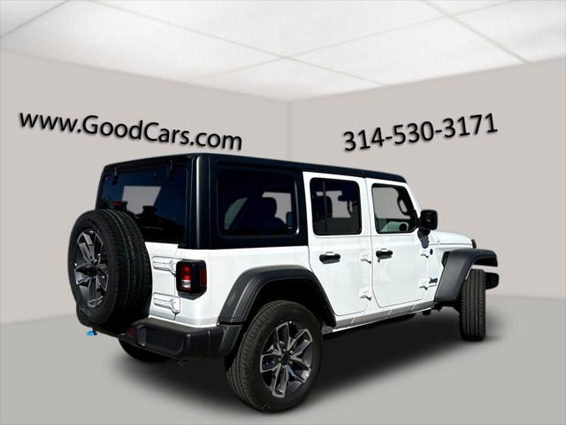 2024 Jeep Wrangler 4xe WRANGLER 4-DOOR SPORT S 4xe