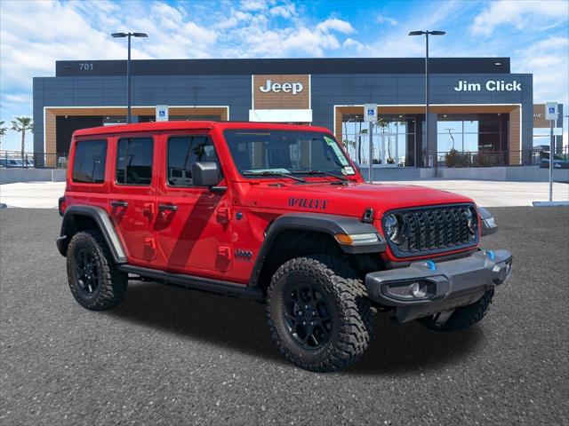 2024 Jeep Wrangler 4xe WRANGLER 4-DOOR WILLYS 4xe