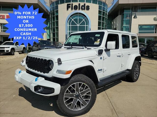 2024 Jeep Wrangler 4xe WRANGLER 4-DOOR HIGH ALTITUDE 4xe