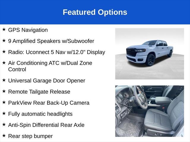 2025 RAM Ram 1500 RAM 1500 BIG HORN CREW CAB 4X4 57 BOX