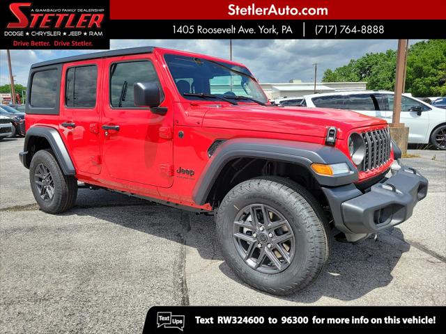 2024 Jeep Wrangler WRANGLER 4-DOOR SPORT S