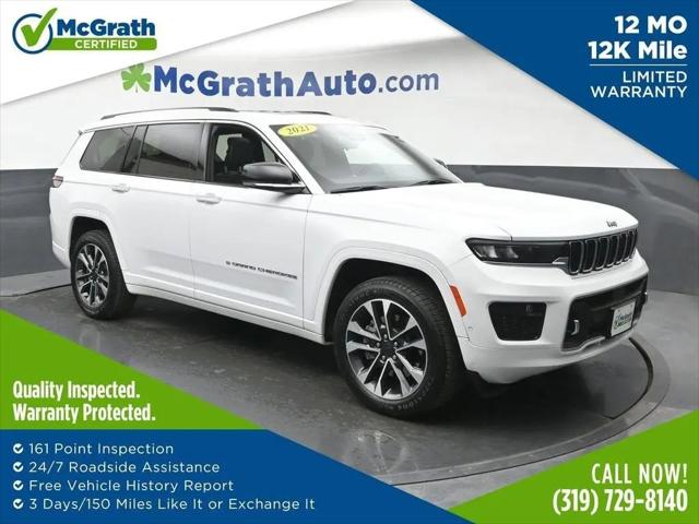 2021 Jeep Grand Cherokee Overland 4x4 for sale in Cedar Rapids, IA