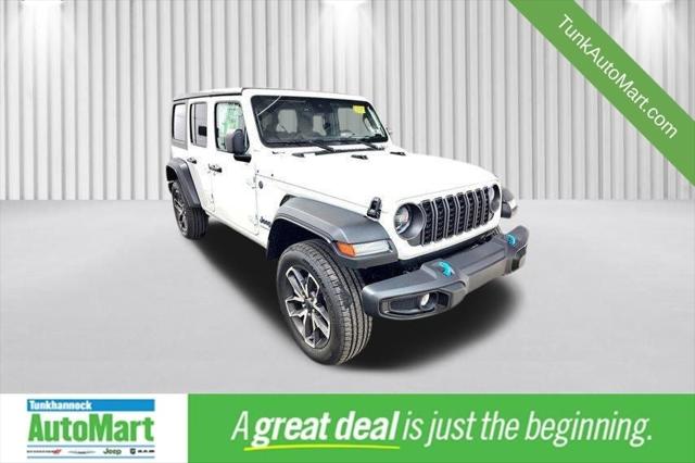 2024 Jeep Wrangler 4xe WRANGLER 4-DOOR SPORT S 4xe