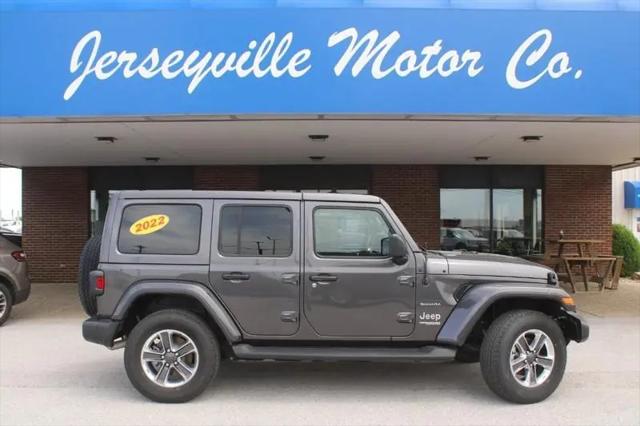 2022 Jeep Wrangler Unlimited Sahara 4x4 for sale in Jerseyville, IL