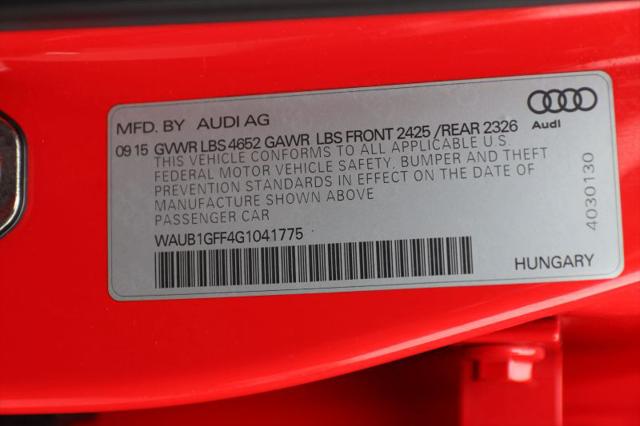 2016 Audi S3 2.0T Premium Plus