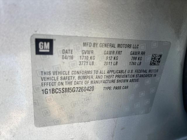 2016 Chevrolet Cruze LS Auto