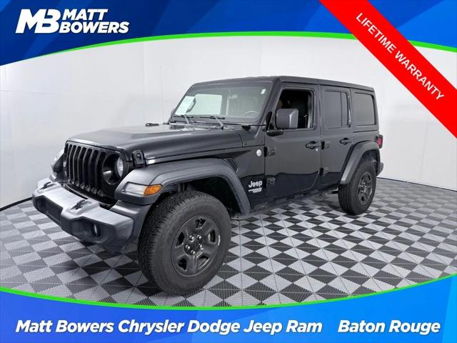 2020 Jeep Wrangler Unlimited Sport 4X4 2020 Jeep Wrangler Unlimited Sport 4X4