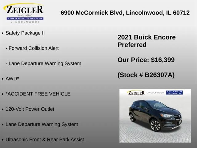 2021 Buick Encore AWD Preferred
