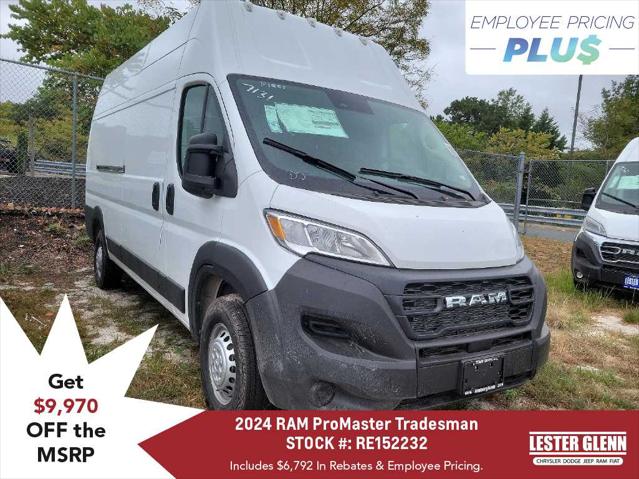 2024 RAM Ram ProMaster RAM PROMASTER 3500 TRADESMAN CARGO VAN SUPER HIGH ROOF 159 WB 