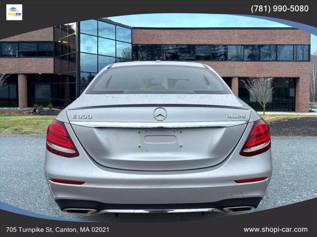 2017 Mercedes-Benz E-CLASS E 300 E 300 4MATIC Sedan 4D