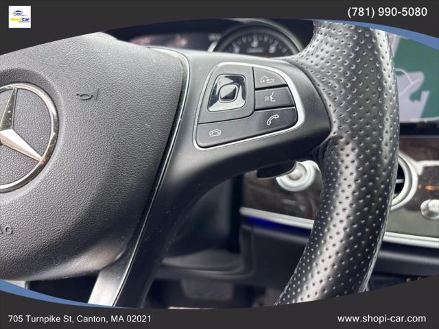 2017 Mercedes-Benz E-CLASS E 300 E 300 4MATIC Sedan 4D
