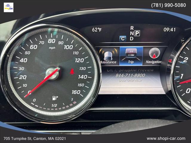 2017 Mercedes-Benz E-CLASS E 300 E 300 4MATIC Sedan 4D