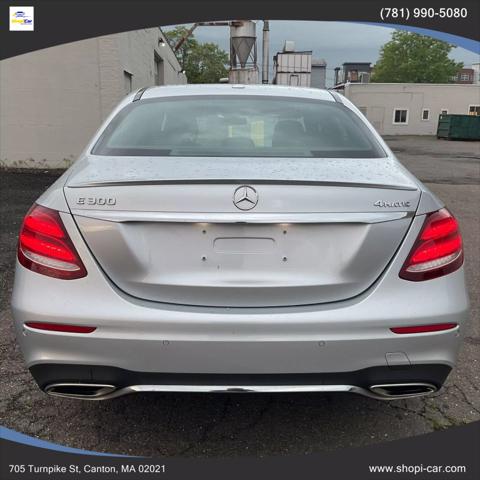 2017 Mercedes-Benz E-CLASS E 300 E 300 4MATIC Sedan 4D
