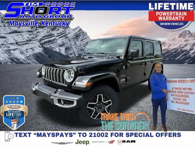 2024 Jeep Wrangler 4-Door Sahara 4x4 for sale in Maysville, KY