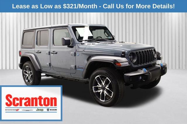 2024 Jeep Wrangler 4xe WRANGLER 4-DOOR SPORT S 4xe