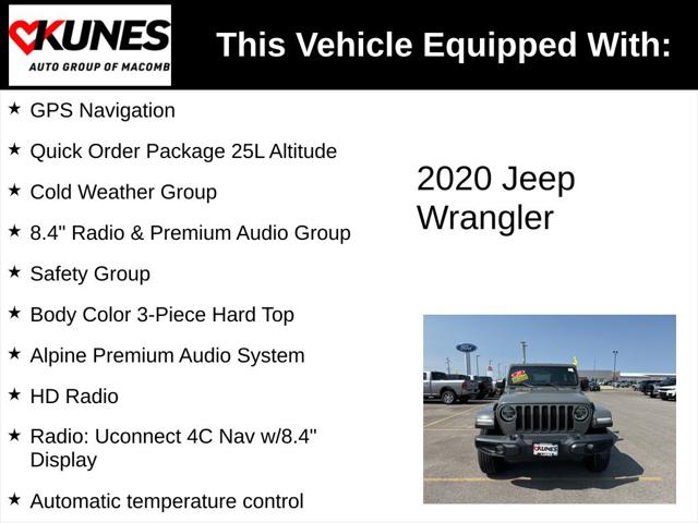 2020 Jeep Wrangler Unlimited Sahara Altitude