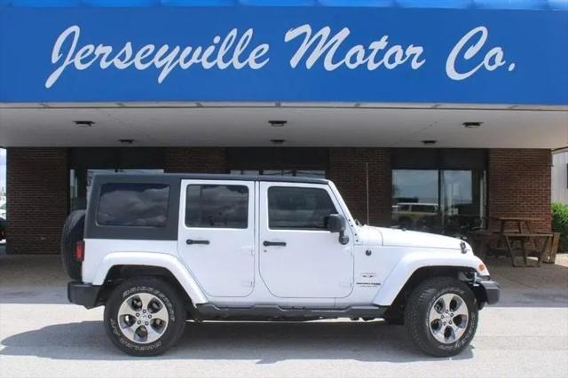 2018 Jeep Wrangler JK Unlimited Sahara 4x4 for sale in Jerseyville, IL