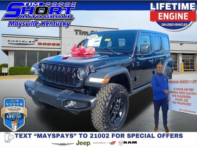 2024 Jeep Wrangler Willys for sale in Maysville, KY