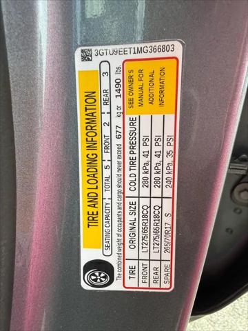 2021 GMC Sierra 1500 4WD Crew Cab Short Box AT4