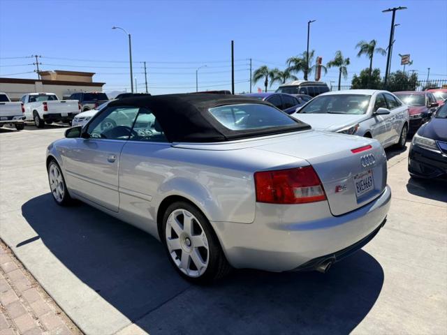 2004 Audi S4 Quattro Cabriolet 2D