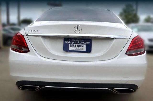 2015 Mercedes-Benz C-CLASS C 300 C 300 Sedan 4D