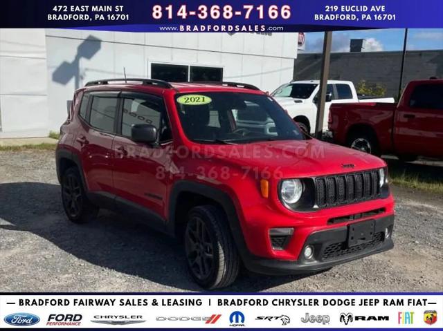 2021 Jeep Renegade 80th Anniversary 4X4 2021 Jeep Renegade 80th Anniversary 4X4