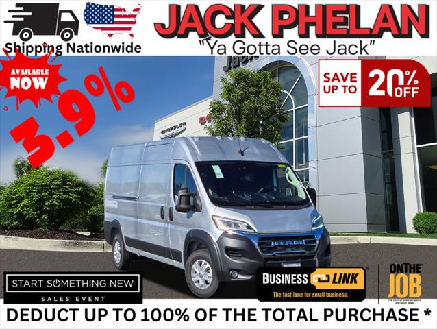 2024 RAM Ram ProMaster RAM PROMASTER 2500 SLT CARGO VAN HIGH ROOF 159 WB