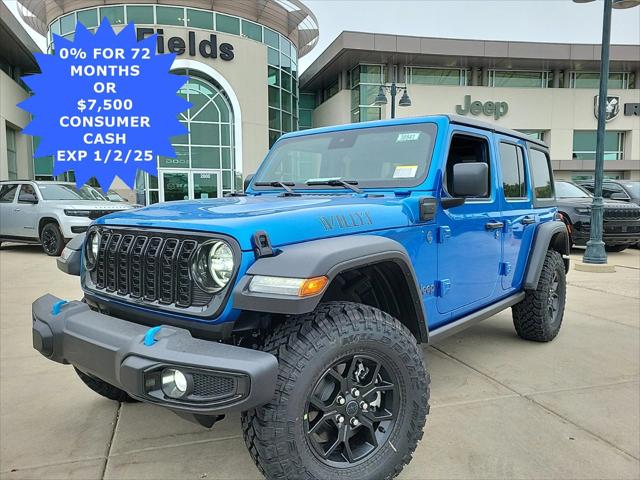 2024 Jeep Wrangler 4xe WRANGLER 4-DOOR WILLYS 4xe