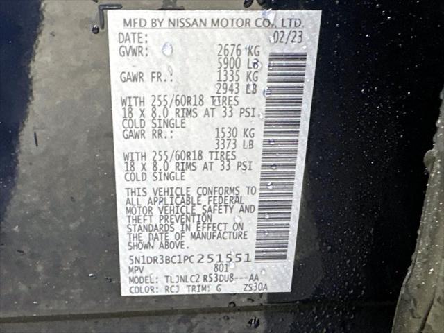 2023 Nissan Pathfinder SV 4WD [38]