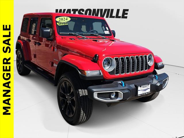 2024 Jeep Wrangler 4xe WRANGLER 4-DOOR SAHARA 4xe