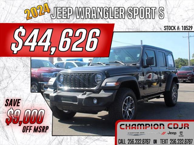 2024 Jeep Wrangler WRANGLER 4-DOOR SPORT S