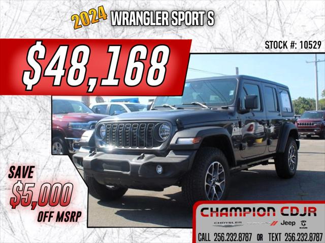 2024 Jeep Wrangler WRANGLER 4-DOOR SPORT S