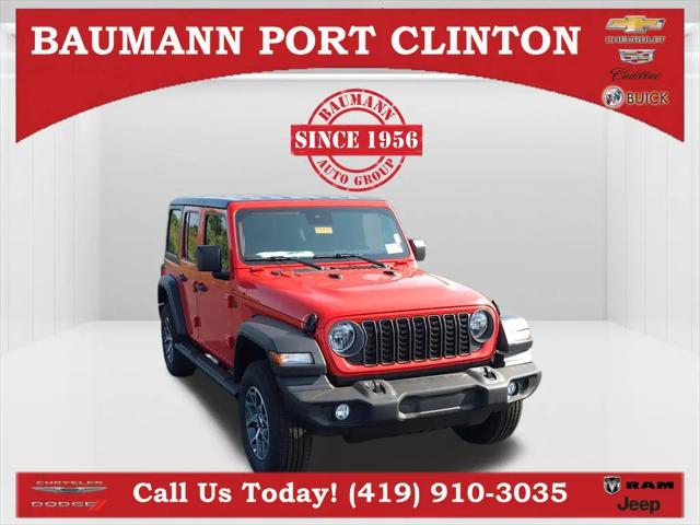 2024 Jeep Wrangler WRANGLER 4-DOOR SPORT S 2024 Jeep Wrangler WRANGLER 4-DOOR SPORT S