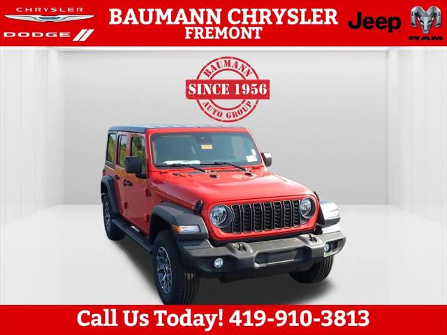2024 Jeep Wrangler WRANGLER 4-DOOR SPORT S