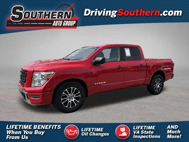 2022 Nissan Titan Crew Cab SV 4x2 for sale in Chesapeake, VA
